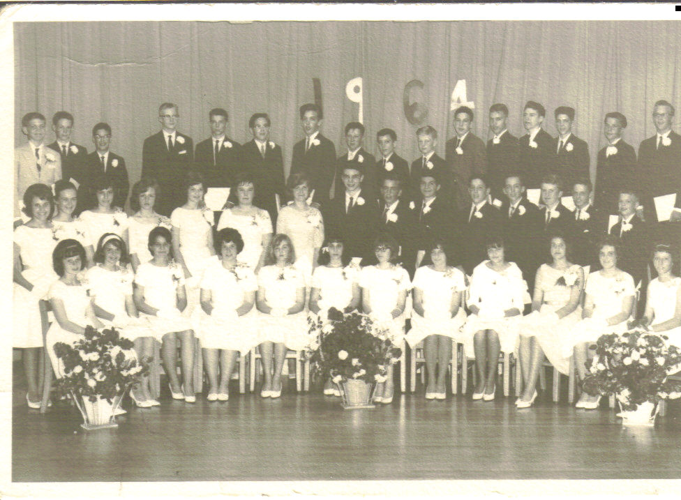 East Amwell School 
1964 Graduation